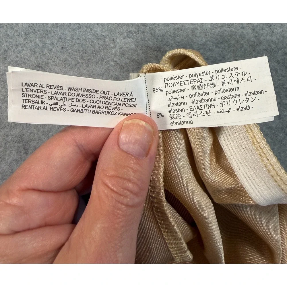 Genteal Comfort Flex 5 Pocket Straight Leg Pants Tan Cotton Mens 40X32 SKU 279